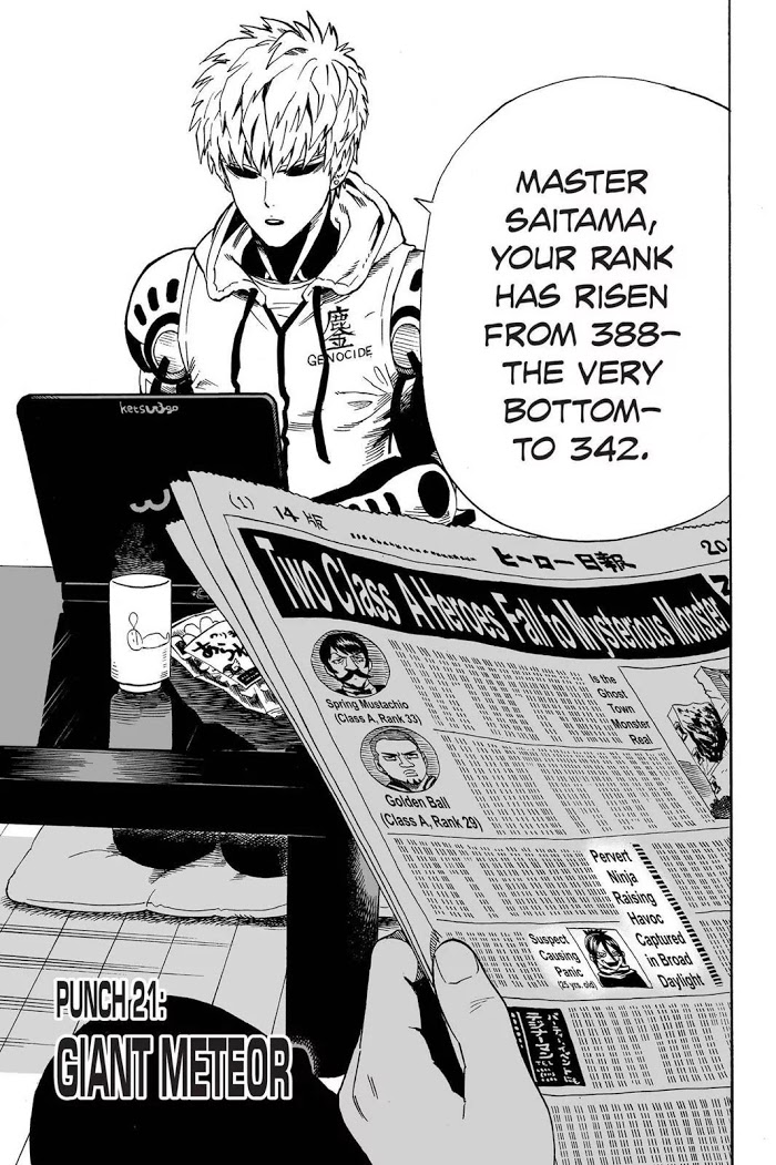 One Punch Man - Chapter 21 image 08